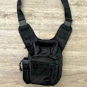 Tactical bag with strap